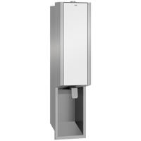 KWC EXOS. Dozownik mydła 800ml do montażu podtynkowego EXOS618EW