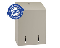 Pojemnik na papier toaletowy w listkach STELLA SILK GREY do 900 szt Merida BSE403