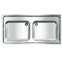 KWC MAXIMA Zlewozmywak przemysłowy 120cm MAXS200-120