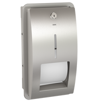 KWC STRATOS STRX672E Pojemnik na papier toaletowy Stal szlachetna 1.4301 Motaż podtynkowy