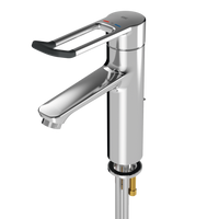 KWC F4LT-Med Jednouchwytowa termostatyczna bateria pionowa z cięgnem F4LT1003