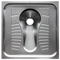 KWC CAMPUS Miska WC kucana muszla turecka CMPX503N