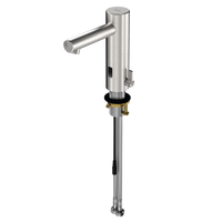 KWC F7E Elektroniczna bateria umywalkowa z mieszaczem sterowana optoelektronicznie zawór zwrotny F7EM1001