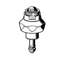 KWC Część górna armatury samozamykającej AQUA z zaworem elektromagnetycznym - DN15 EFITG0007