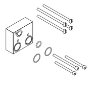 KWC Zestaw przedłużający do samozamykającej termostatycznej baterii ACXT9001