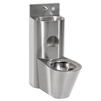 KWC HEAVY-DUTY Zestaw sanitarny umywalka + miska WC centralnie HDTX806M