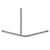 KWC MEDCARE Karnisz do zasłony prysznicowej MEDC0014