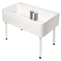 KWC SIRIUS Komora warsztatowa z półką na armaturę i odpływem rurkowym SIRW770