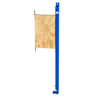 KWC AQUAFIX Stelaż podtynkowy AQUAFIX do mocowania poręczy i uchwytów w łazienkach bez barier w układzie prawostronnym AQFX0003