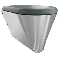 KWC CAMPUS Miska WC wisząca z szarą deską CMPX592GN