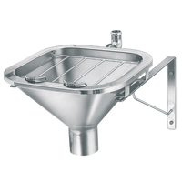 KWC SIRIUS Zlew na fekalia do nieczystości ze stali szlachetnej SIRX370