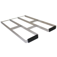 KWC SIRIUS Składany ruszt uchylny ze stali szlachetnej z 2 uchwytami do CA210, BS313N, BS314N, BS315N, i LTJ500. ZSIRX001