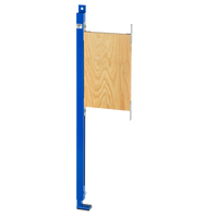 KWC AQUAFIX Stelaż podtynkowy AQUAFIX do mocowania poręczy i uchwytów w łazienkach bez barier w układzie lewostronnym AQFX0004