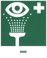 KWC Piktogram "Urządzenie do przemywania oczu" oczomyjka FAID903