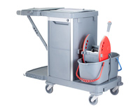 Wózek serwisowy do sprzątania mycia podłóg OPERA szary Merida HFV309