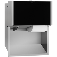 KWC EXOS. Uchwyt na dwie rolki papieru toaletowego EXOS676EB