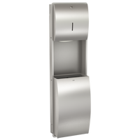 KWC STRATOS Zestaw obejmujący podajnik ręczników papierowych + pojemnik na odpady STRX602E