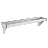 KWC SATURN Półka ścienna ze stali szlachetnej 60 cm BXSV6