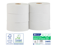 Papier toaletowy OPTIMUM biały 28cm 340m 6 szt. Merida POB003
