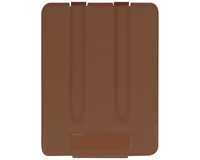 Pokrywa do kosza na śmieci 33L do segregacji brązowa Merida KJW906