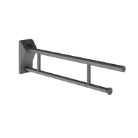 KWC MEDCARE Poręcz uchylna z uchwytem na papier toaletowy MEDC0010