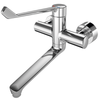 KWC F4LT-Med Termostatyczna, jednouchwytowa ścienna bateria umywalkowa F4LT1025