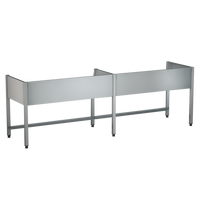 KWC MAXIMA Podstawa do stelaża do zlewozmywaka przemysłowego 260 cm Głęb 70cm MAXF260-70