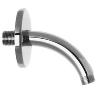 KWC Ramię ścienne z nieruchomym kołnierzem polerowany mosiądz chromowany 85 mm. ZAQUA033