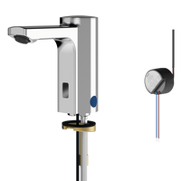 KWC F5E Elektroniczna bateria umywalkowa bez mieszacza z podtynkowym zasilaczem sieciowym F5EV1003