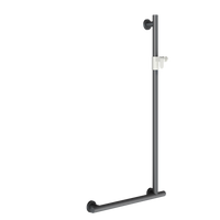 KWC MEDCARE Poręcz kątowa 90° z uchwytem na słuchawkę prysznicową MEDC0006