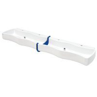 KWC WASHINO-4 Umywalka dziecięca rynnowa dla dzieci 4 stanowiskowa SANW205