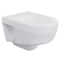 KWC Miska WC  lejowa do montażu ściennego z odpornego na uderzenia tworzywa wzmocnionego włóknem szklanym VR99-086