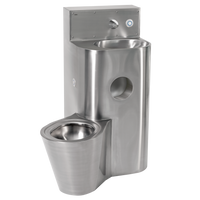 KWC HEAVY-DUTY Zestaw sanitarny umywalka + miska WC po lewej stronie HDTX816L