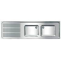 KWC MAXIMA Zlewozmywak przemysłowy 200cm MAXS217-200