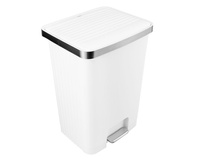 Kosz pedałowy HANA pojemność 70 l,tworzywo sztuczne biały Merida KJB417