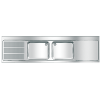 KWC MAXIMA Zlewozmywak przemysłowy 260cm MAXL227-260