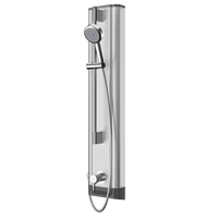 KWC F5L-Therm Panel natryskowy ze stali szlachetnej ze słuchawką natryskową F5LT2023