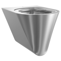 KWC HEAVY-DUTY Miska WC wisząca ustępowa ze stali szlachetnej wandaloodporna HDTX592