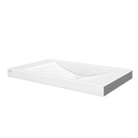 KWC QUADRO-FX Umywalka pojedyncza kompozytowa z MIRANITu ANMW0036