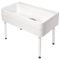 KWC SIRIUS Komora warsztatowa z półką na armaturę i osadnikiem szlamu SIRW771