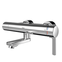 KWC F5LT1013 Termostatyczna bateria scienna chrom montaż naścienny