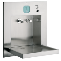 KWC ALL-IN-ONE Kompletny zestaw umywalkowy woda, mydło do łazienek bez barier ALIO335