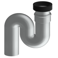 KWC Syfon do misek tureckich / komór na fekalia ZCMPX002