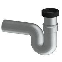 KWC Syfon do misek tureckich / komory na fekalia ZCMPX003