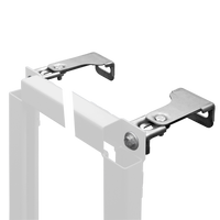 KWC AQUAFIX Zestaw 2 uchwytów i zestaw montażowy AQUAFIX ZCMPX140