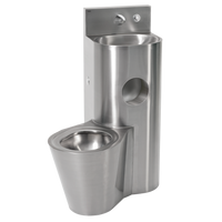 KWC HEAVY-DUTY Zestaw sanitarny umywalka + miska WC po lewej stronie HDTX805L