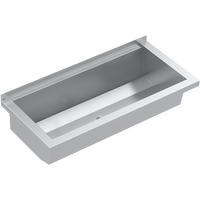 KWC PLANOX Umywalka rynnowa 80cm bezszwowa ze stali nierdzewnej PL8