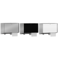 KWC EXOS. Pojemnik na dwie rolki papieru toaletowego EXOS676X