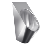 KWC CAMPUS Pisuar ścienny matowy ze stali chromowo-niklowej CMPX539