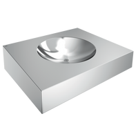 KWC ANIMA Umywalka dla osób niepełnosprawnych ANMX600